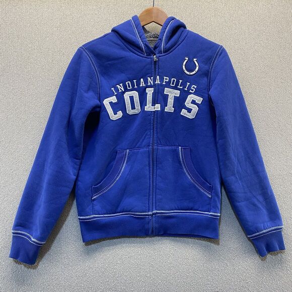 NFL Indianapolis Colts Jacket Coat Women’s Small Fleece Lined - Picture 9 of 9